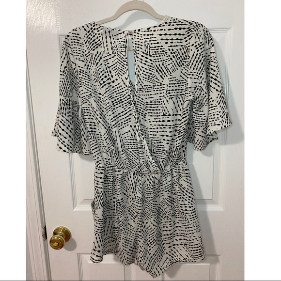 Vici black and white romper - Picture 2 of 6